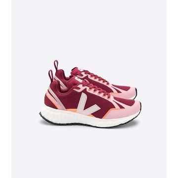 Veja CONDOR MESH Women's Shoes Burgundy | NZ 503RVD